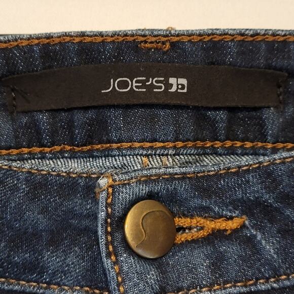 JOE'S Jeans Visionaire Flare Denim Jean Stephanie Dark Wash Mid Rise Stretch 28 - Picture 10 of 13